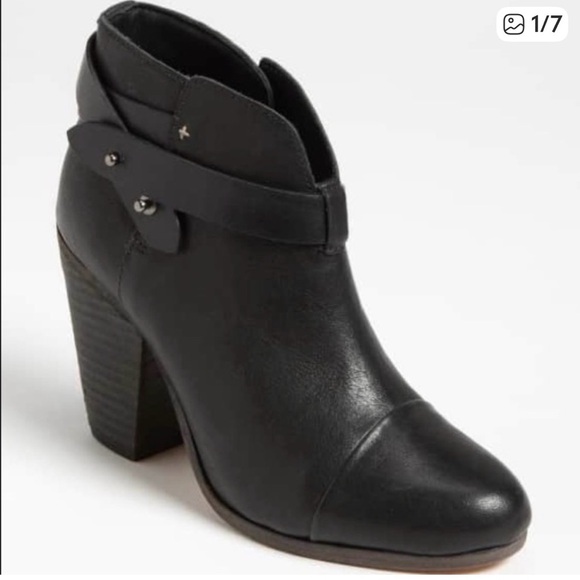 rag & bone Shoes - Rag & Bone Black Leather Ankle Booties
